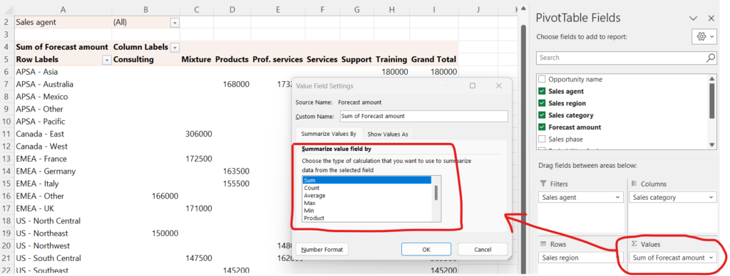 Excel pivot tables to summarize, analyze, and visualize large datasets efficiently